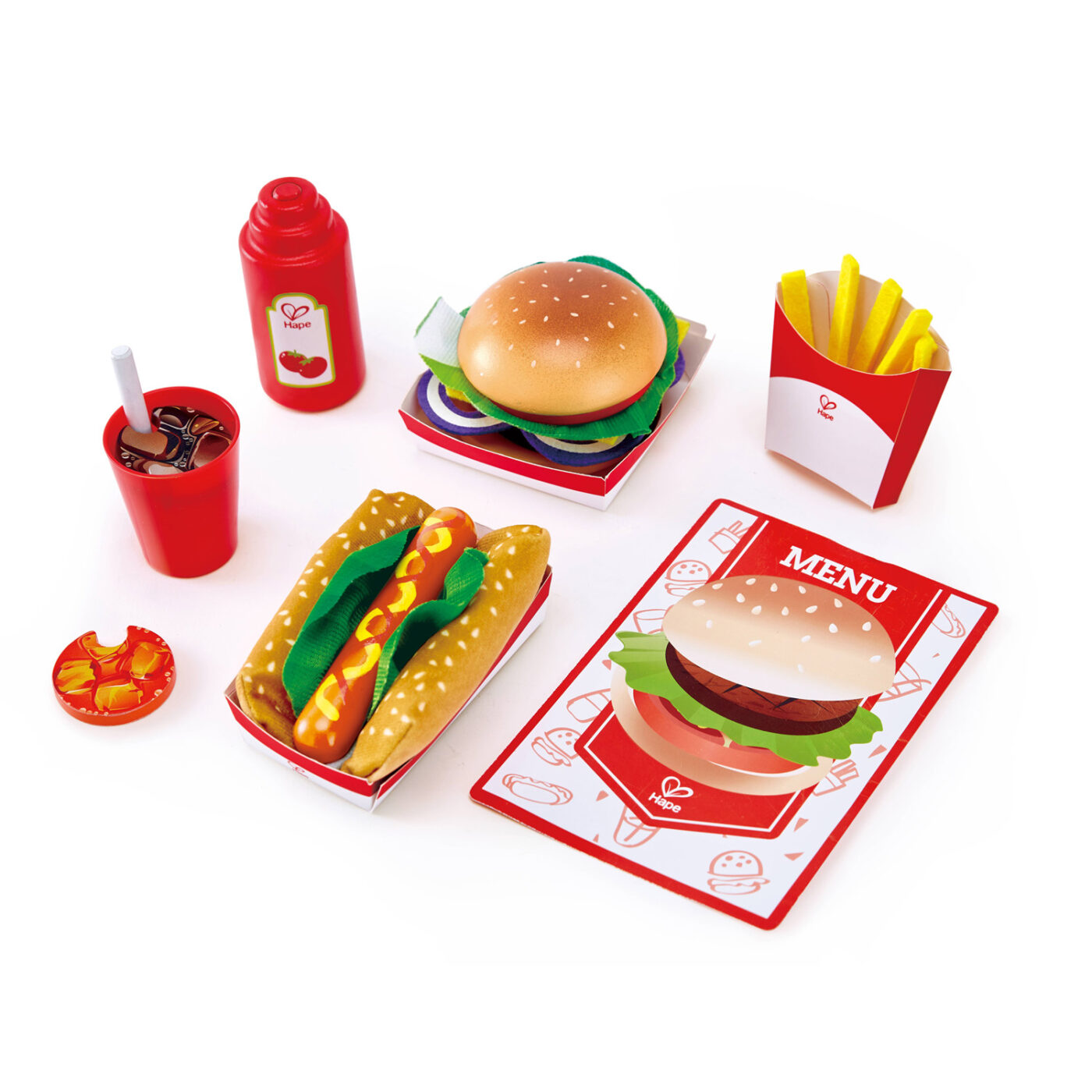 ハンバーガー&ホットドックセット | CATALOG | Hape | ブランド一覧