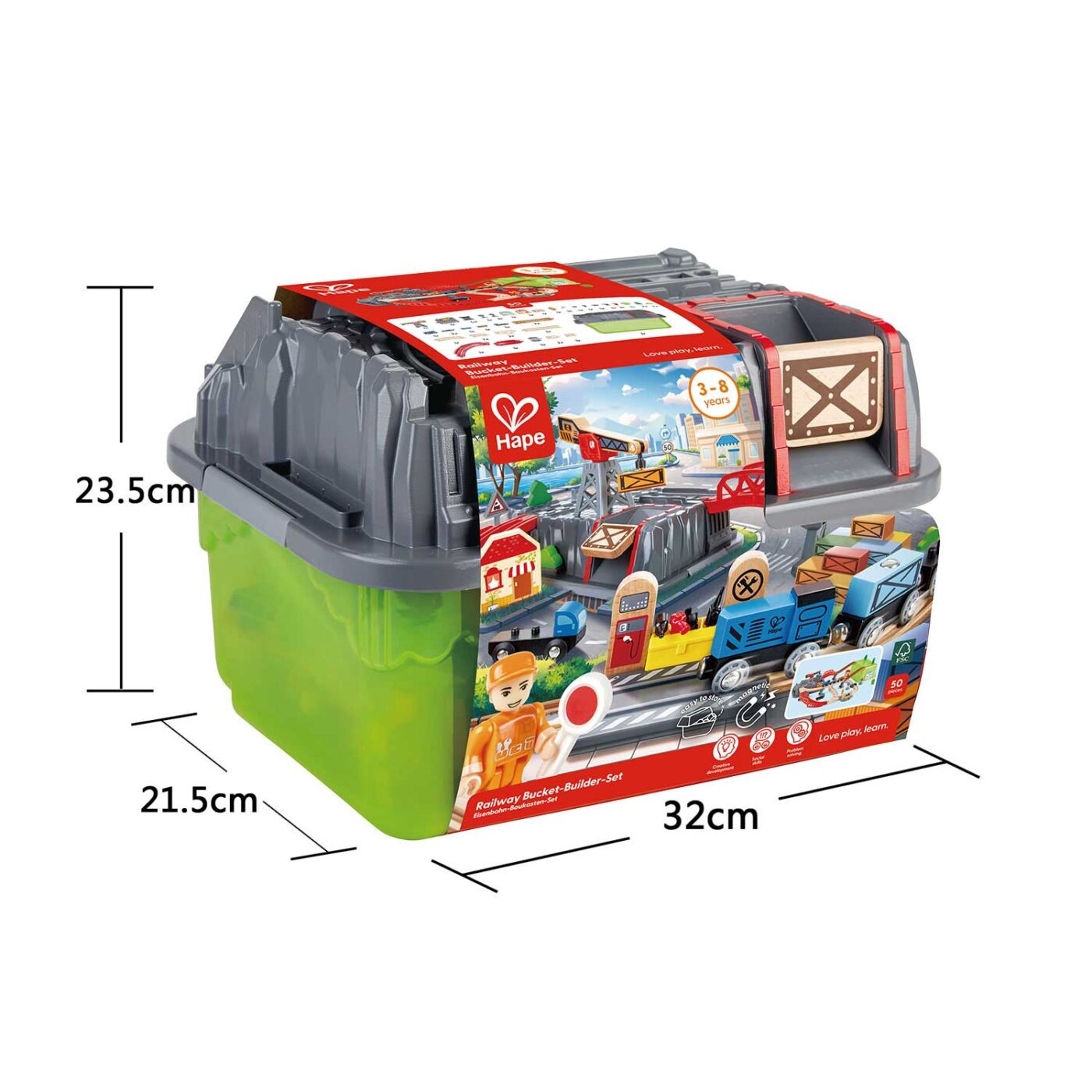 Product image of お片付けボックスレールセット4