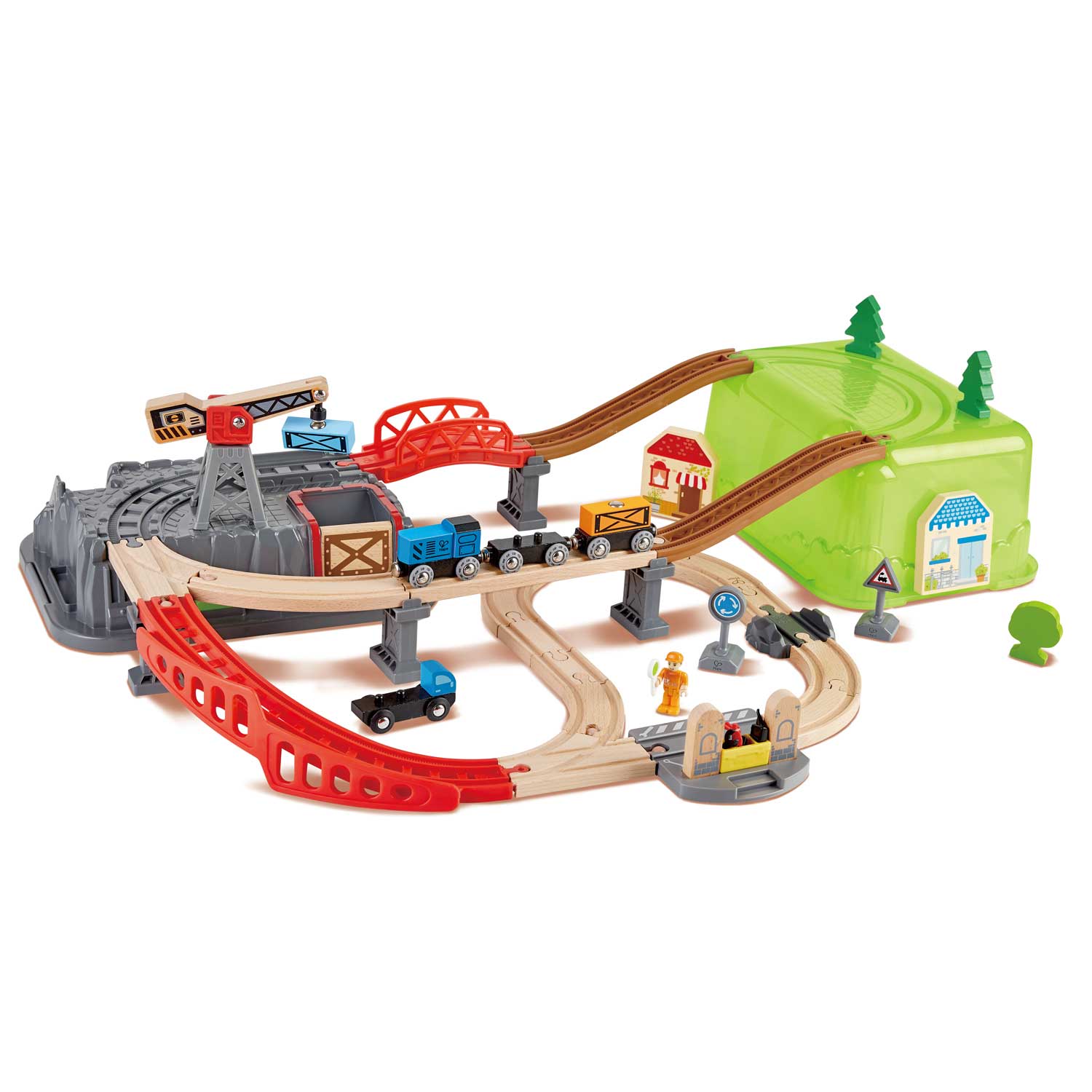 お片付けボックスレールセット | CATALOG | Hape | ブランド一覧