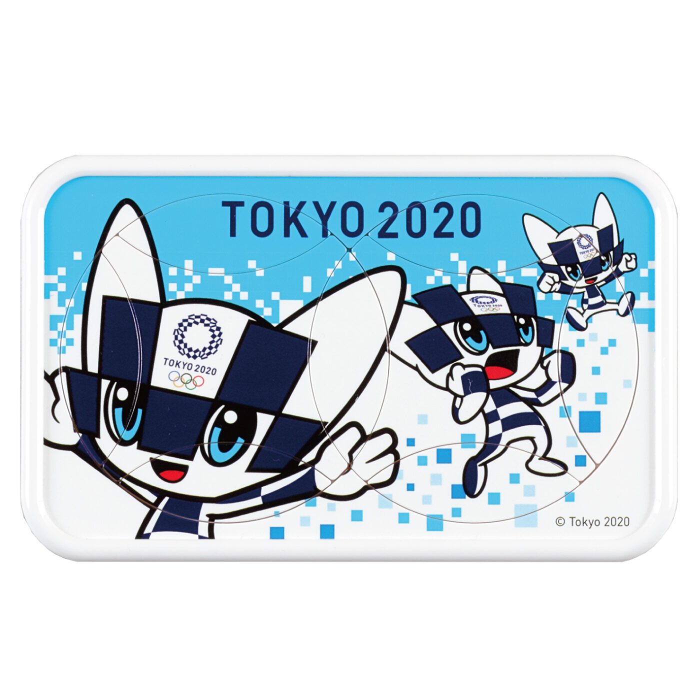 東京2020 オリンピックマスコット ミライトワ 回転絵合わせパズル02の商品画像