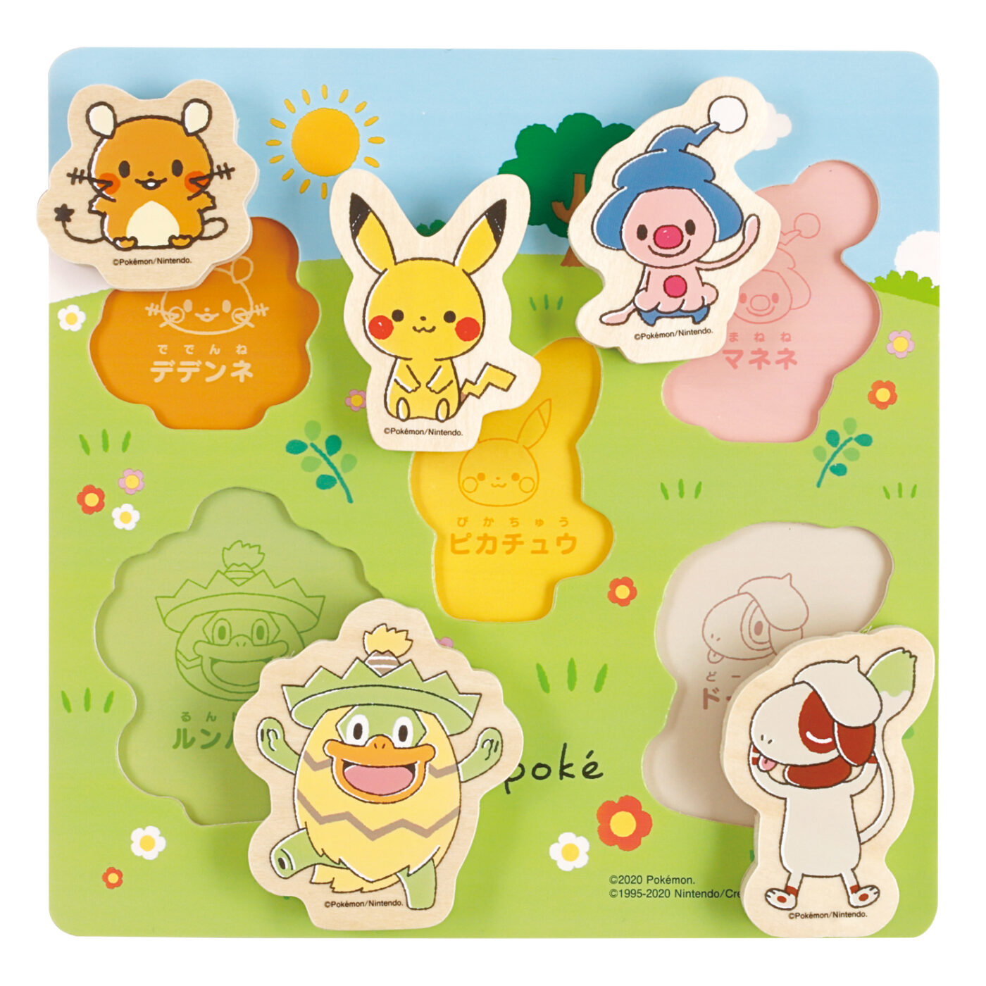 Monpoke シルエットあわせパズル Catalog Education ブランド一覧 カワダ公式オリジナルブランドサイト