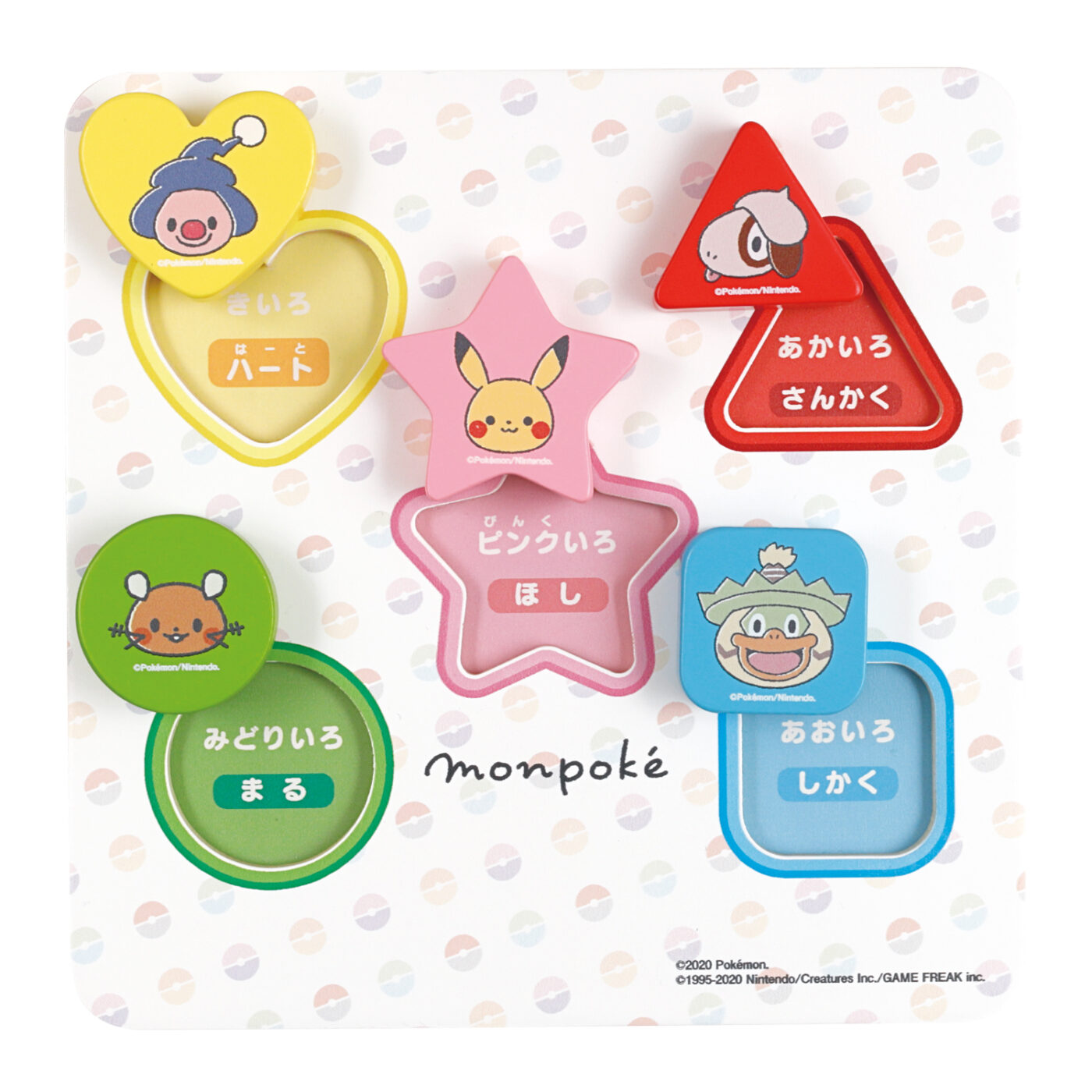 Monpoke かたちあわせパズル Catalog Education ブランド一覧 カワダ公式オリジナルブランドサイト