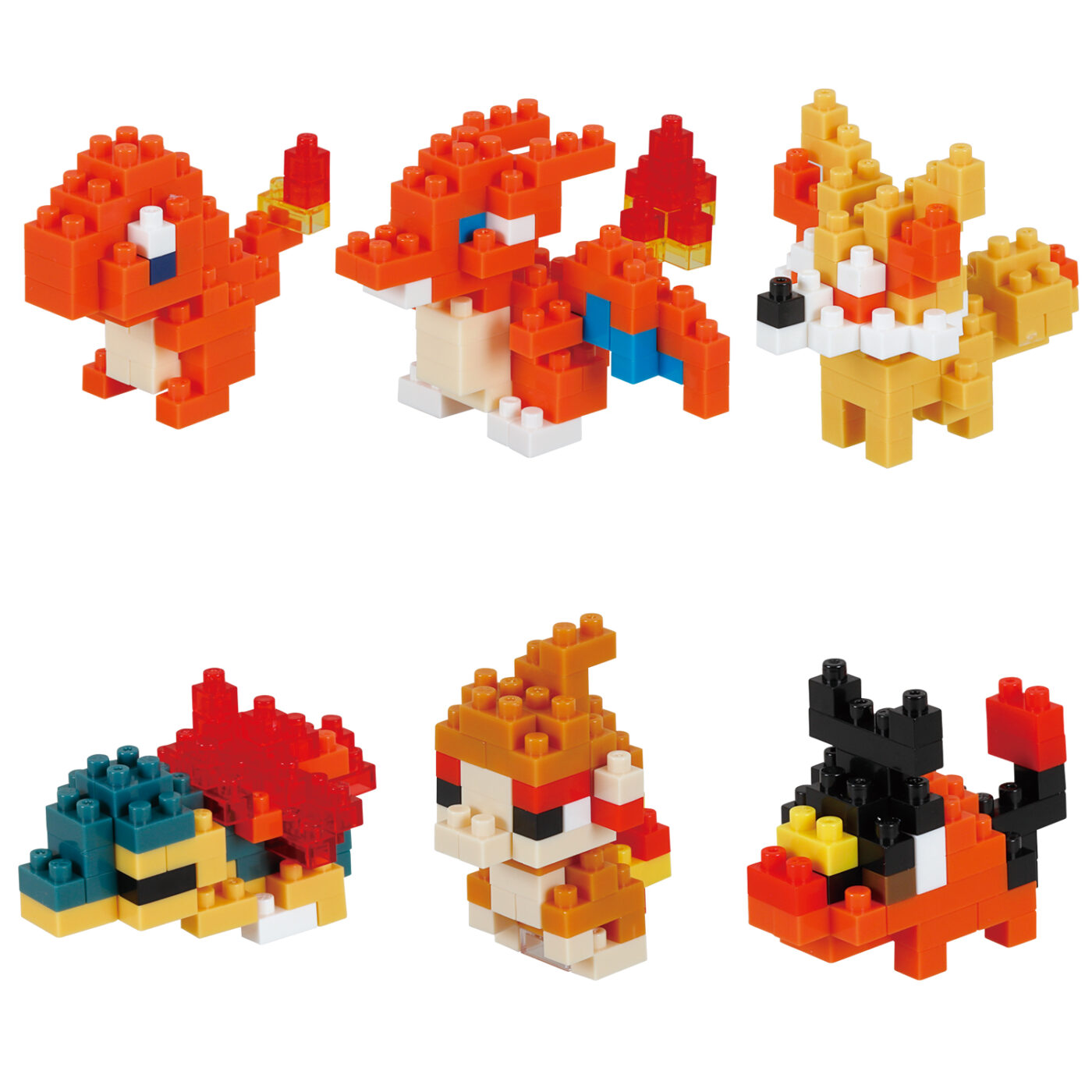 ミニナノ ポケットモンスター ほのおタイプ Catalog Nanoblock ブランド一覧 カワダ公式オリジナルブランドサイト