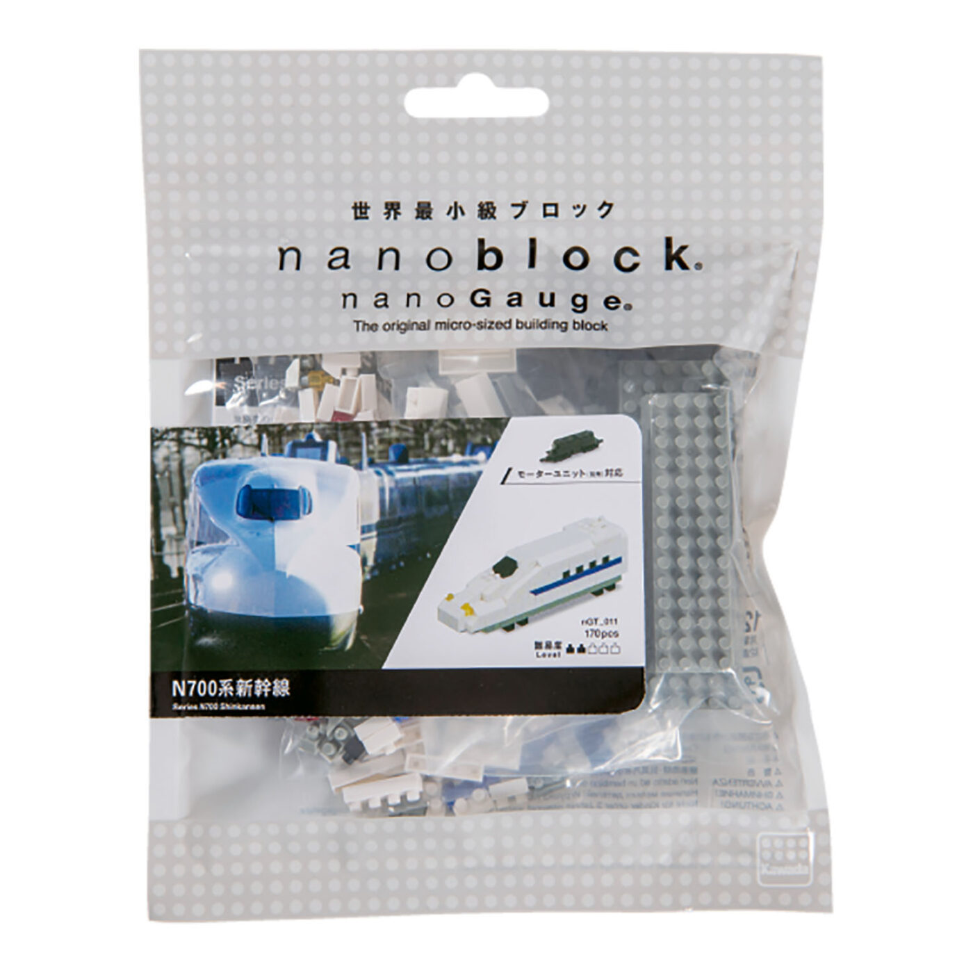 nanoblock nanoGauge nGT_011 Series N700 Shinkansen 