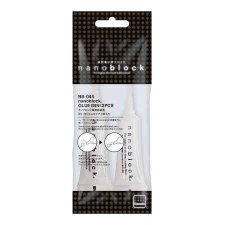 Product image of Single-use type mini-size nanoblock® glue (2 bottles)2