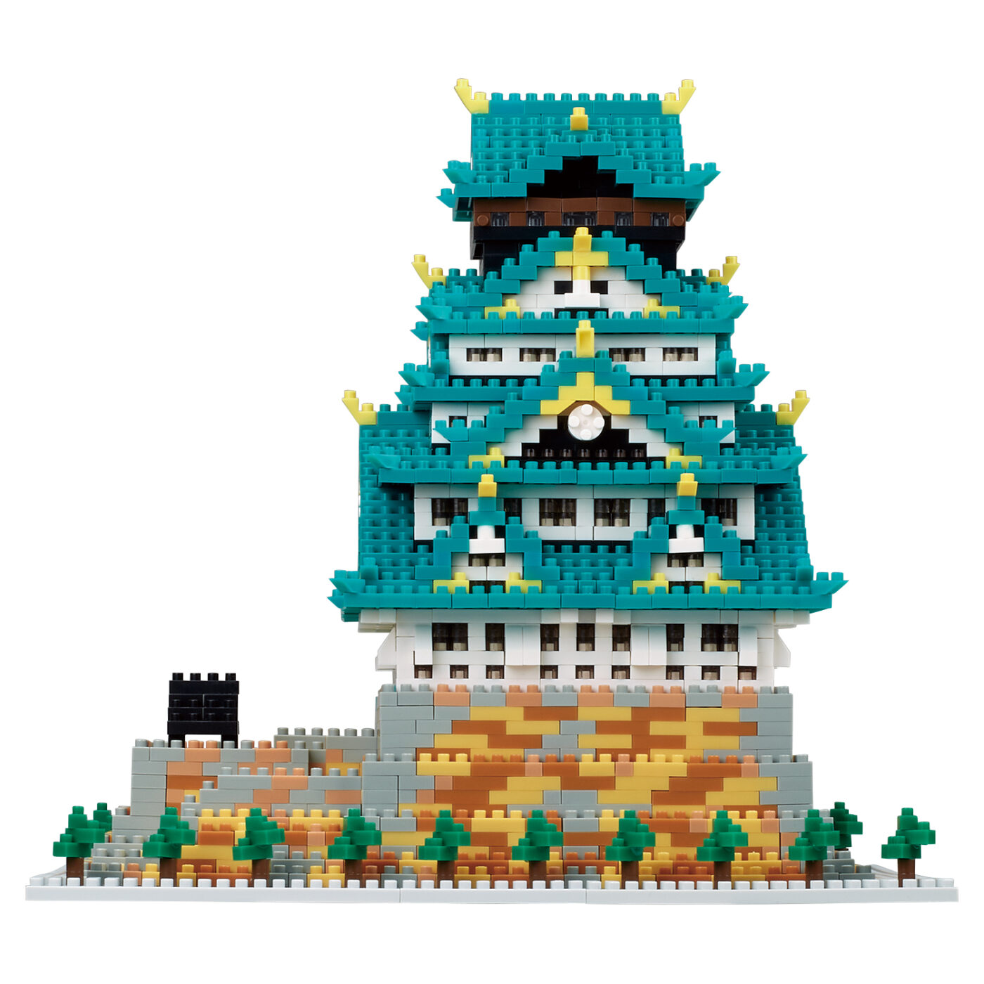 ナノブロック 大阪城 デラックスエディション nanoblock