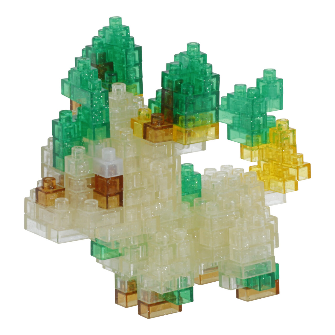 ポケットモンスター リーフィア ブリリアントシャイニングver Catalog Nanoblock ブランド一覧 カワダ公式オリジナルブランドサイト