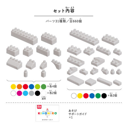 ダイヤブロック KIHONIRO(キホンイロ) Lの商品画像3