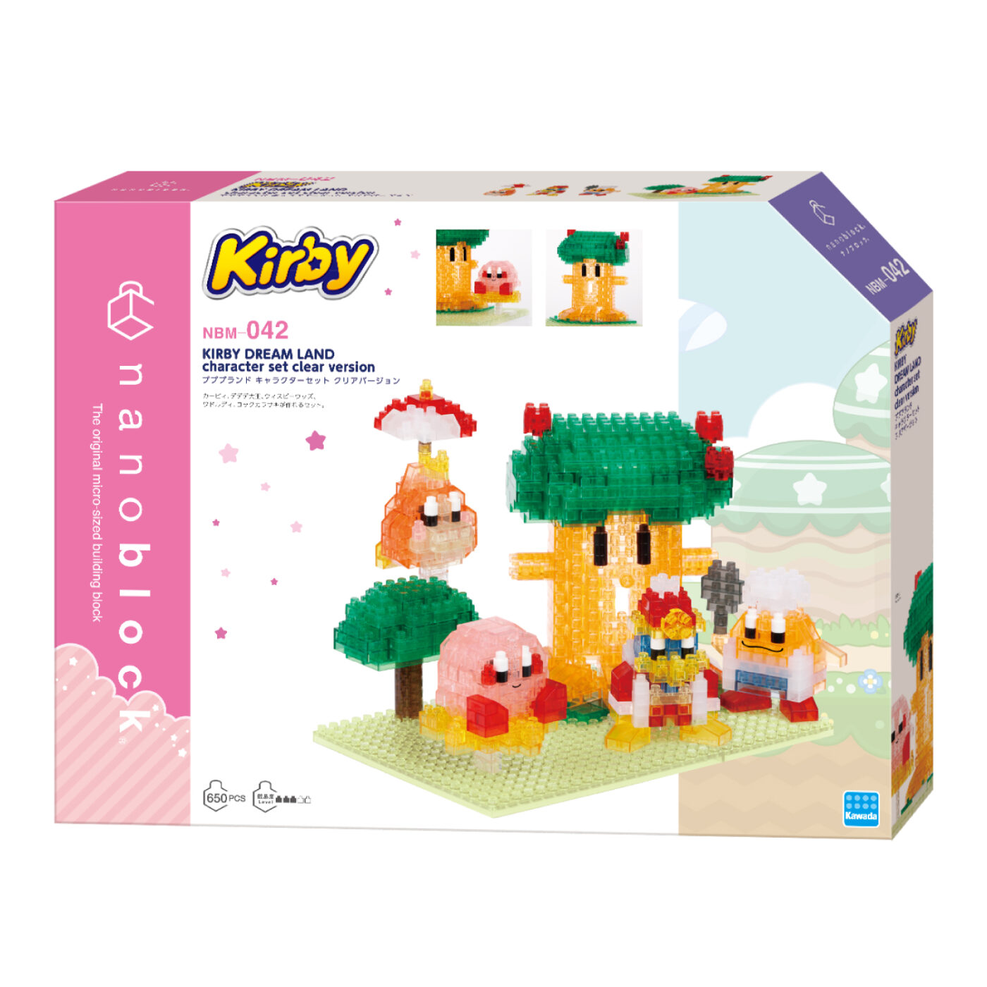 Product image of KIRBY DREAM LAND character set clear version2