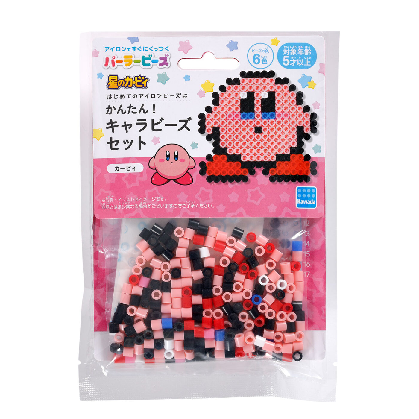 Product image of かんたん！キャラビーズセット 星のカービィ