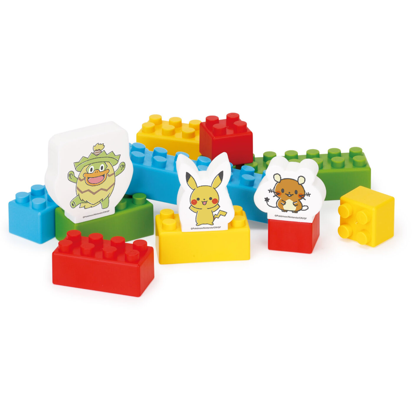 モンポケ　ピカチュウとブロックあそびの商品画像2