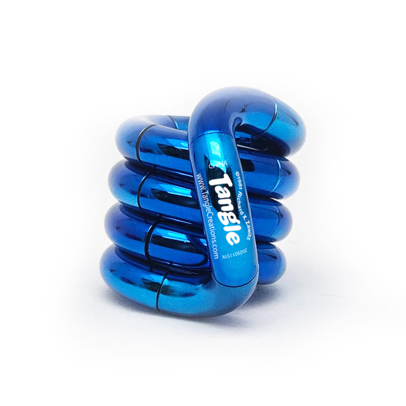 Product image of くねくねタングル メタリック　ブルー