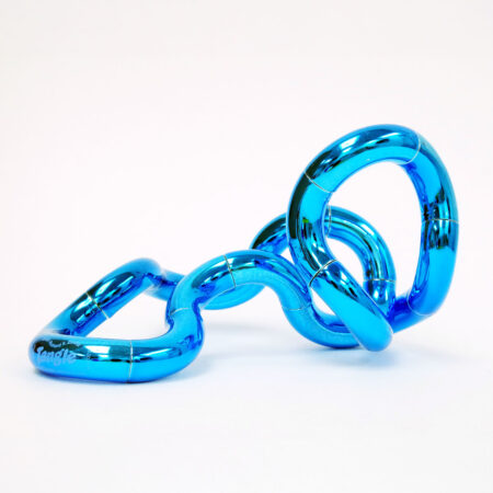 Product image of くねくねタングル メタリック　ブルー3