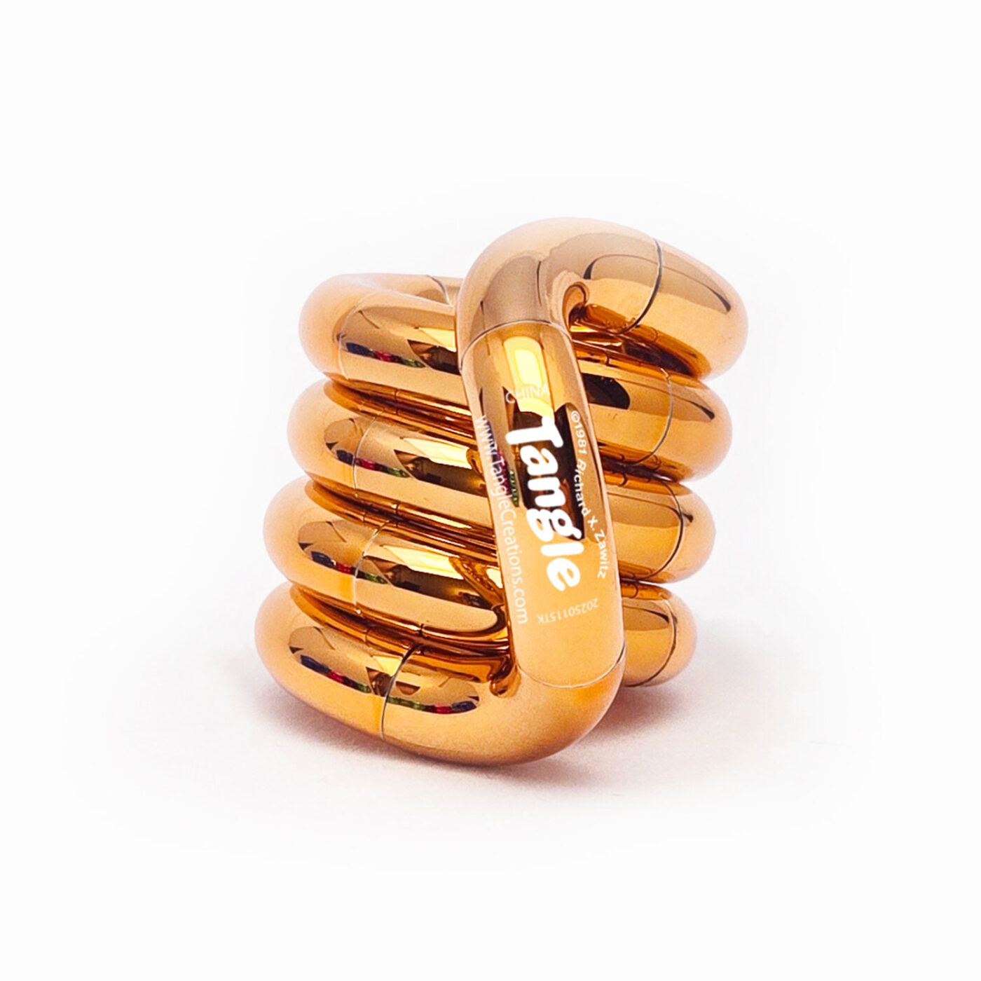 Product image of くねくねタングル メタリック　イエロー
