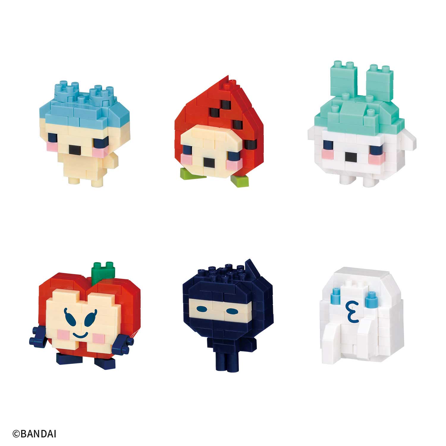 ミニナノ たまごっち vol.2 | CATALOG | nanoblock® | ブランド一覧