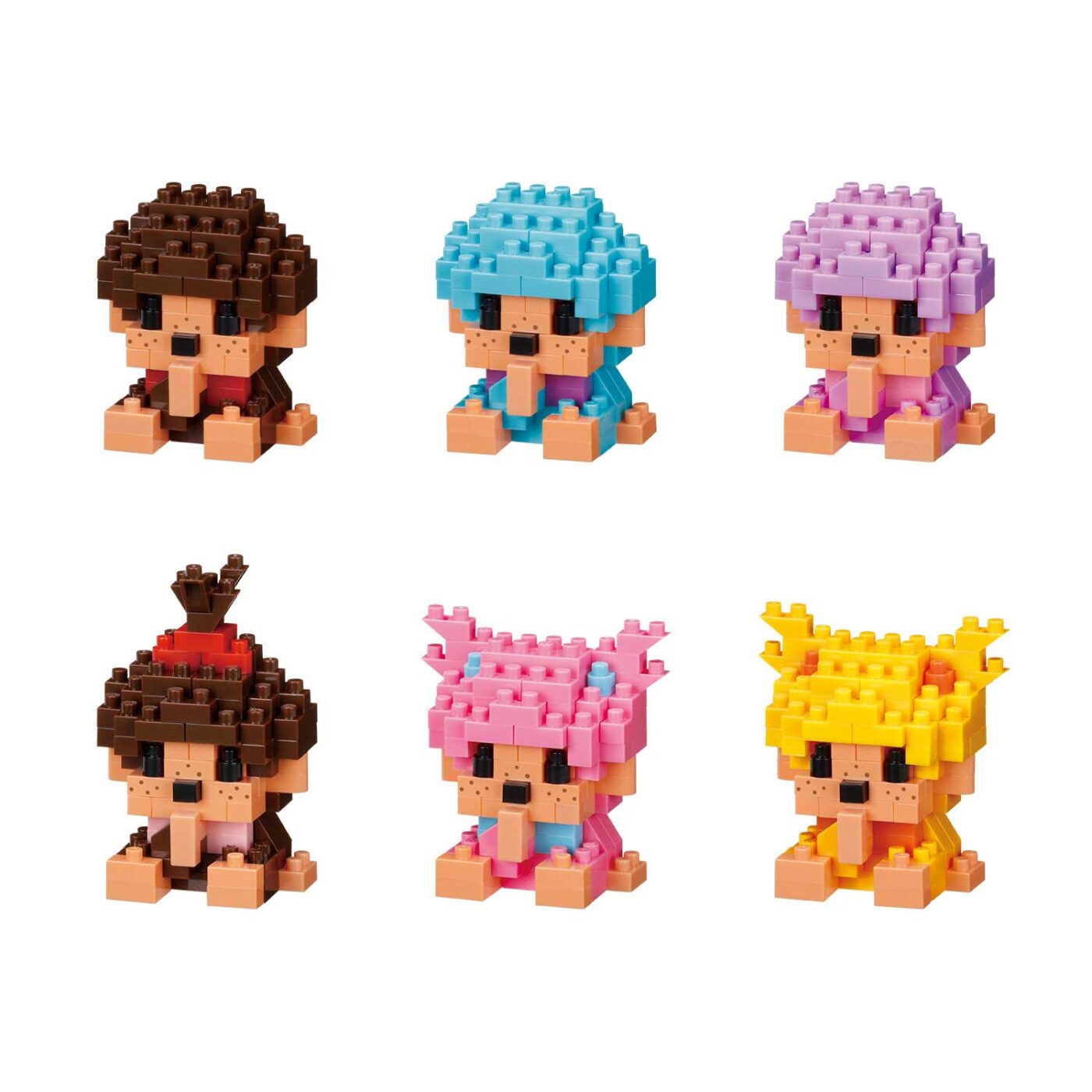 ミニナノ モンチッチ | CATALOG | nanoblock® | ブランド一覧 | カワダ