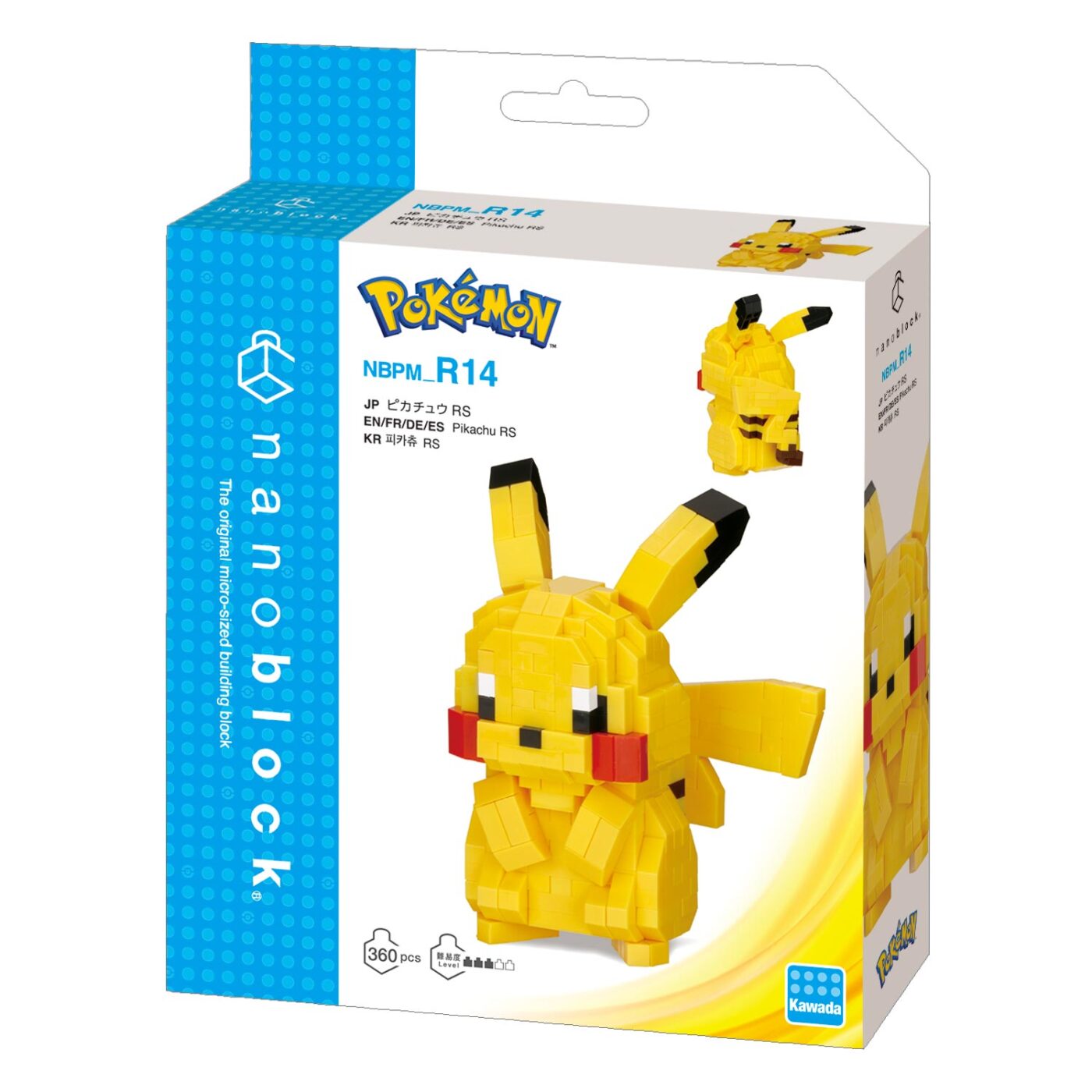 Pokémon PIKACHU | CATALOG | nanoblock® | ブランド一覧 | Kawada