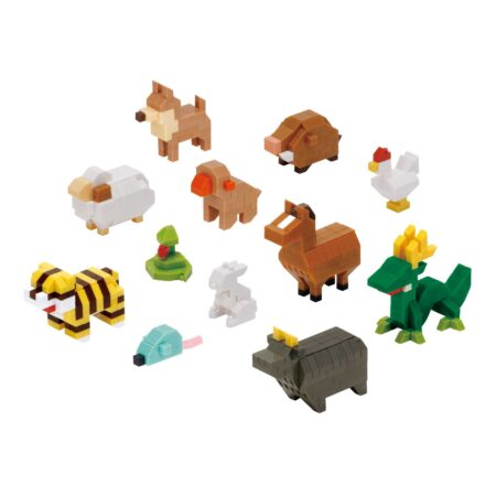 ナノブロック ミニ干支セット | CATALOG | nanoblock® | ブランド一覧